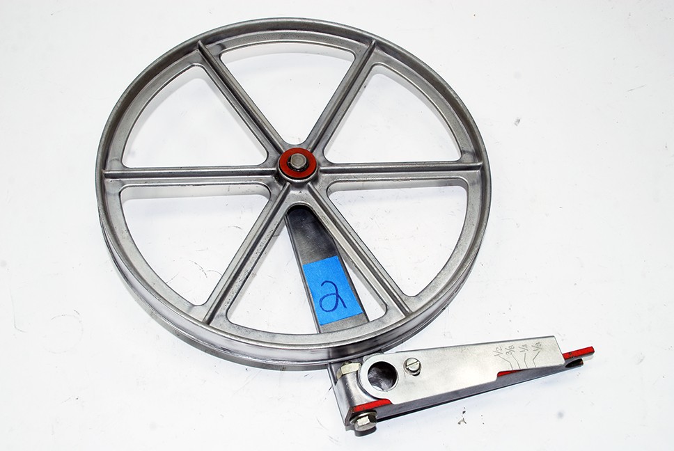 ShopSmith Mark V Upper Bandsaw Wheel Assembly, Cleaned & Greased NO TIRE (#2)