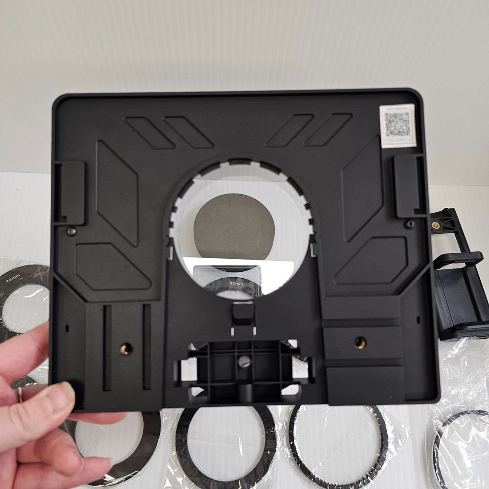 Lavokol Portable Teleprompter Kit Cell Phone Tablet Script Reader 2-6" Devices