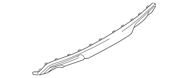Genuine Ford Valance Panel FB5Z-17K835-CPTM