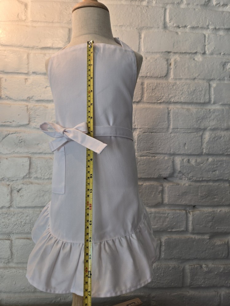 Child's Apron With Ruffle