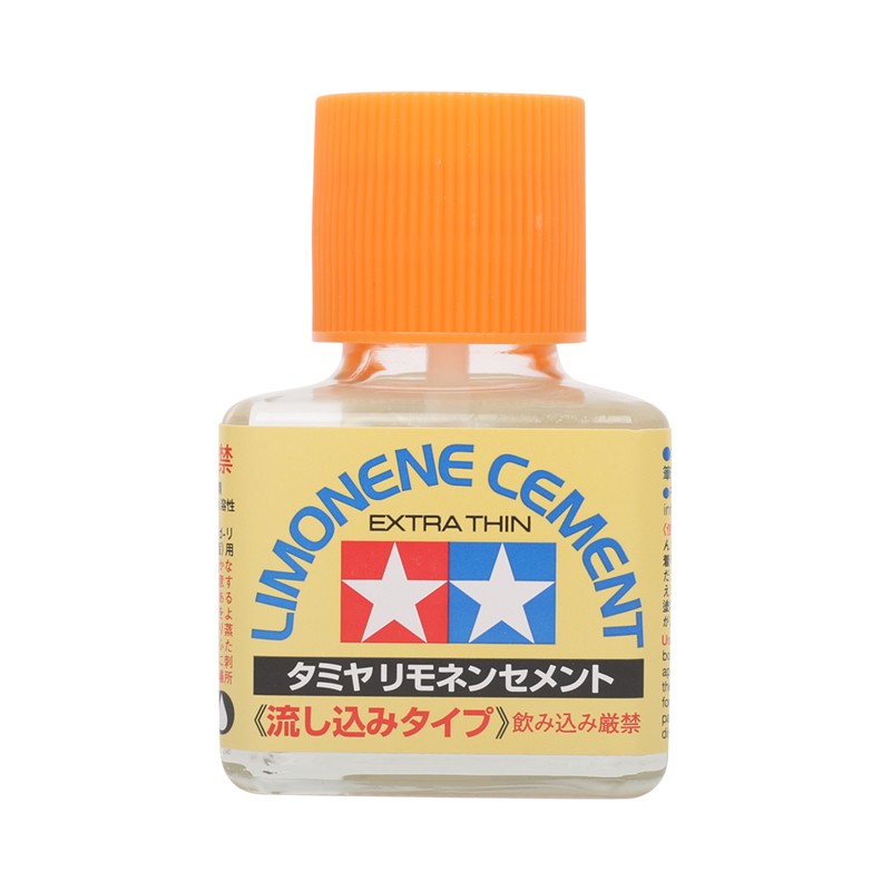 Tamiya 87134 Limonene Cement (Extra Thin) 40ml for Plastic Model Hobby Kits
