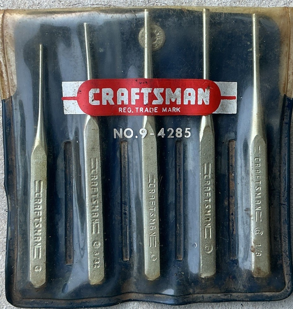 Craftsman Vintage Punch Sets