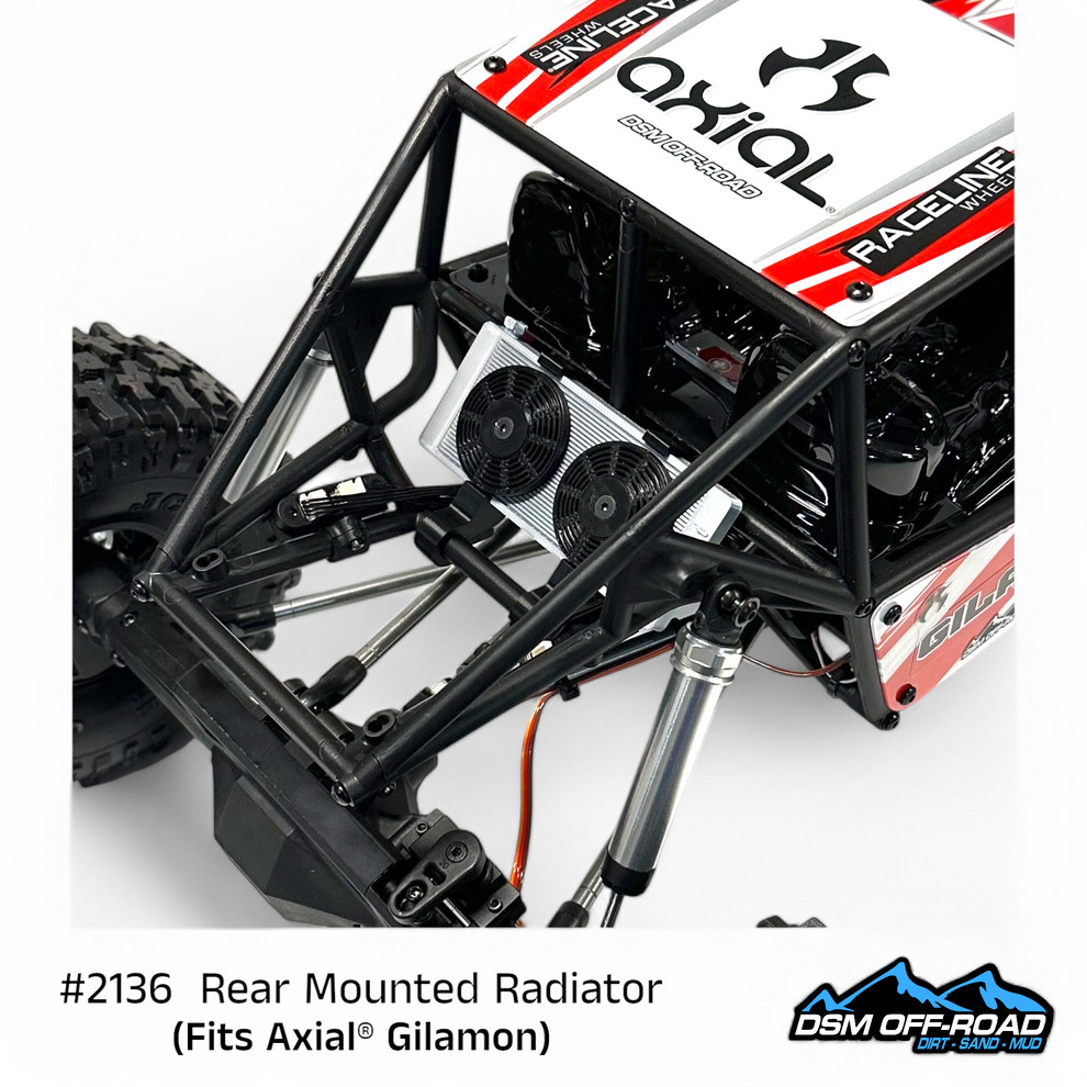 Rear Mounted Radiator (Fits Axial® Gilamon)