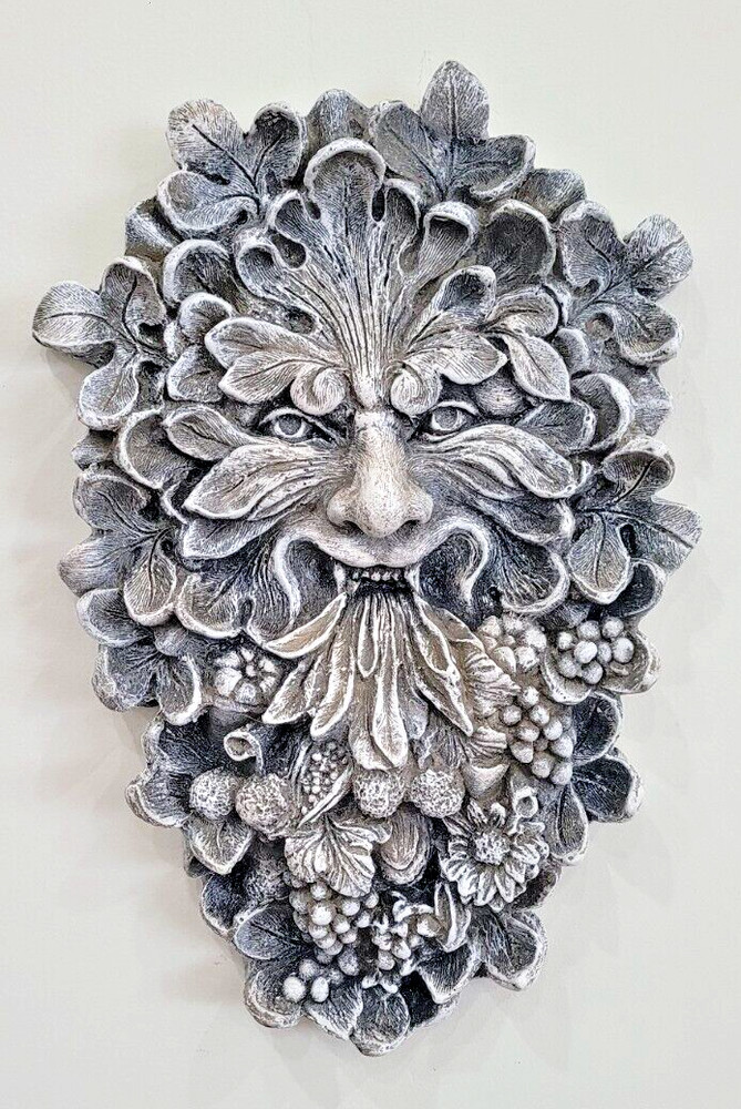 Green man Architectural Celtic Mythical  Home Garden Decor