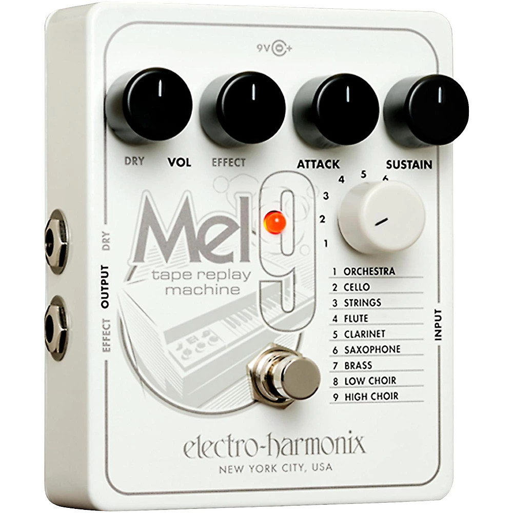 Electro-Harmonix MEL9 Tape Replay Machine Guitar Effects Pedal