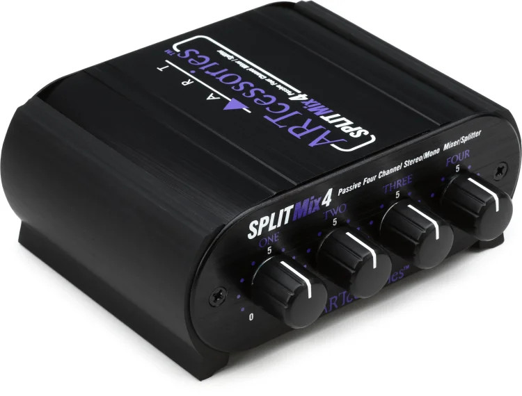 ART SPLITMix4 Passive 4-channel Mixer / Splitter