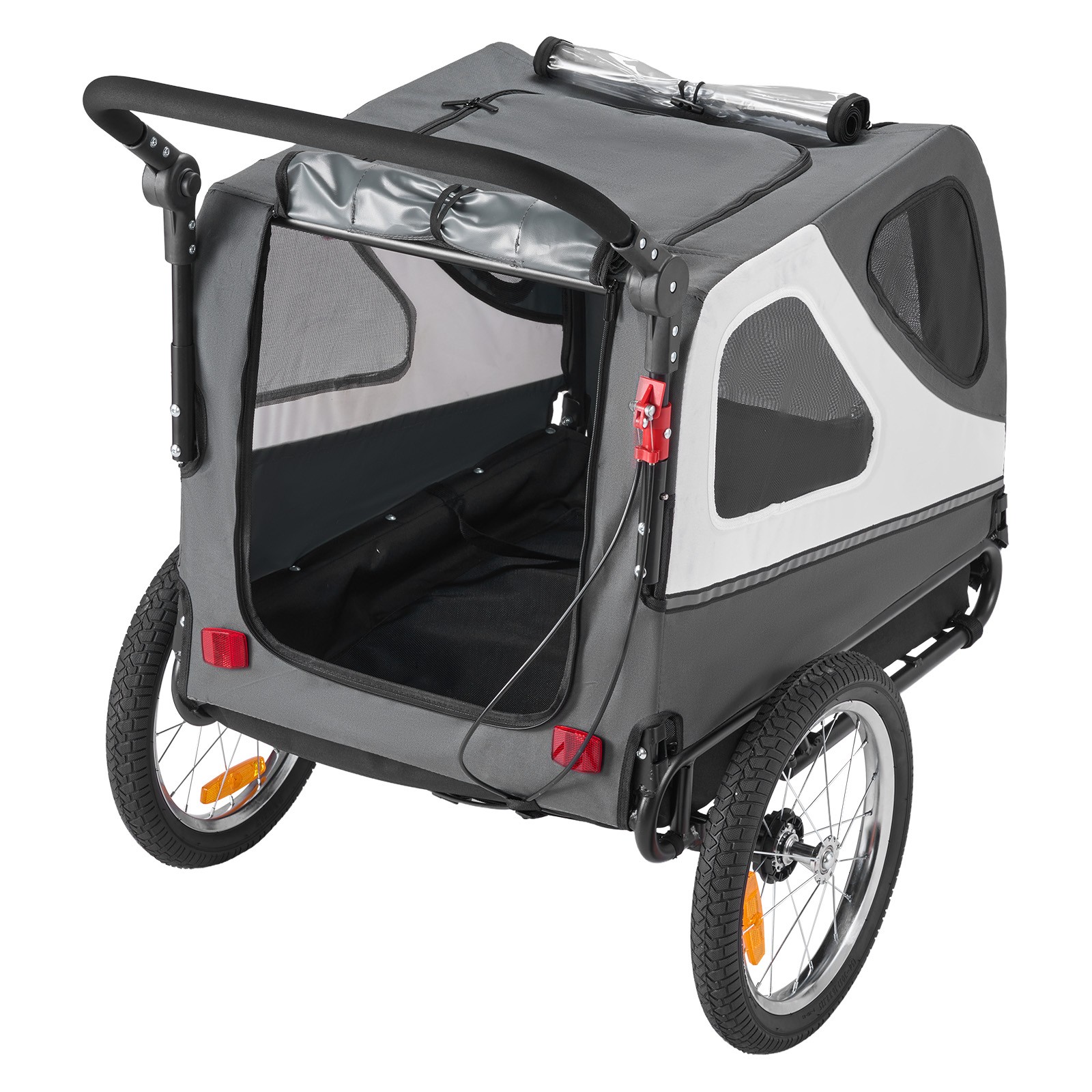 VEVOR Dog Bike Trailer Pet Bicycle Trailer & Stroller 100 lbs Water Resistant