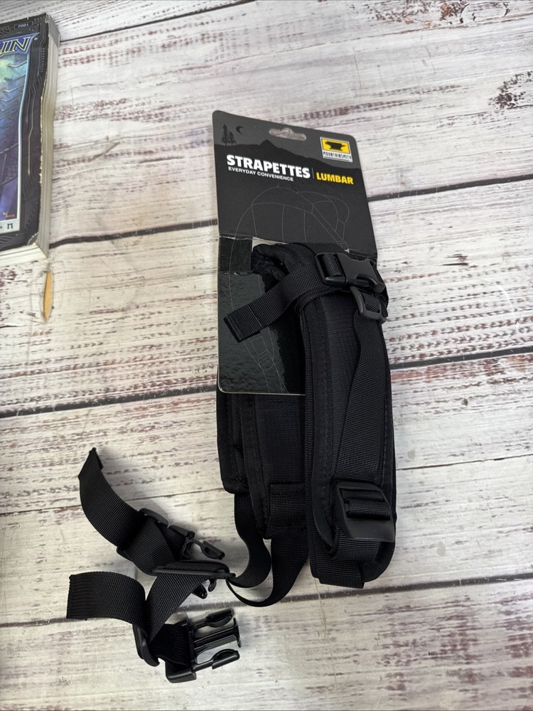 Mountainsmith Strapettes,  Black New Sealed