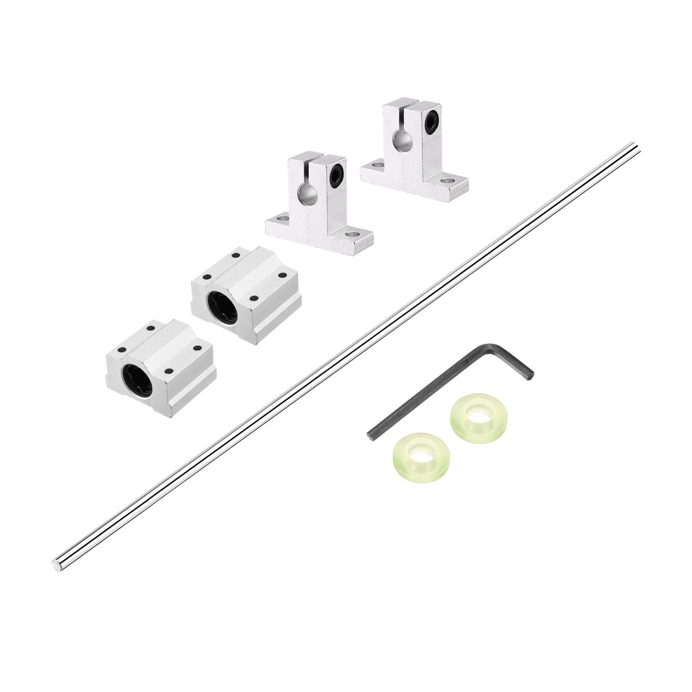 8mm x 300mm Linear Motion Rod Shaft Set, Linear Guide Rails for 3D Printer