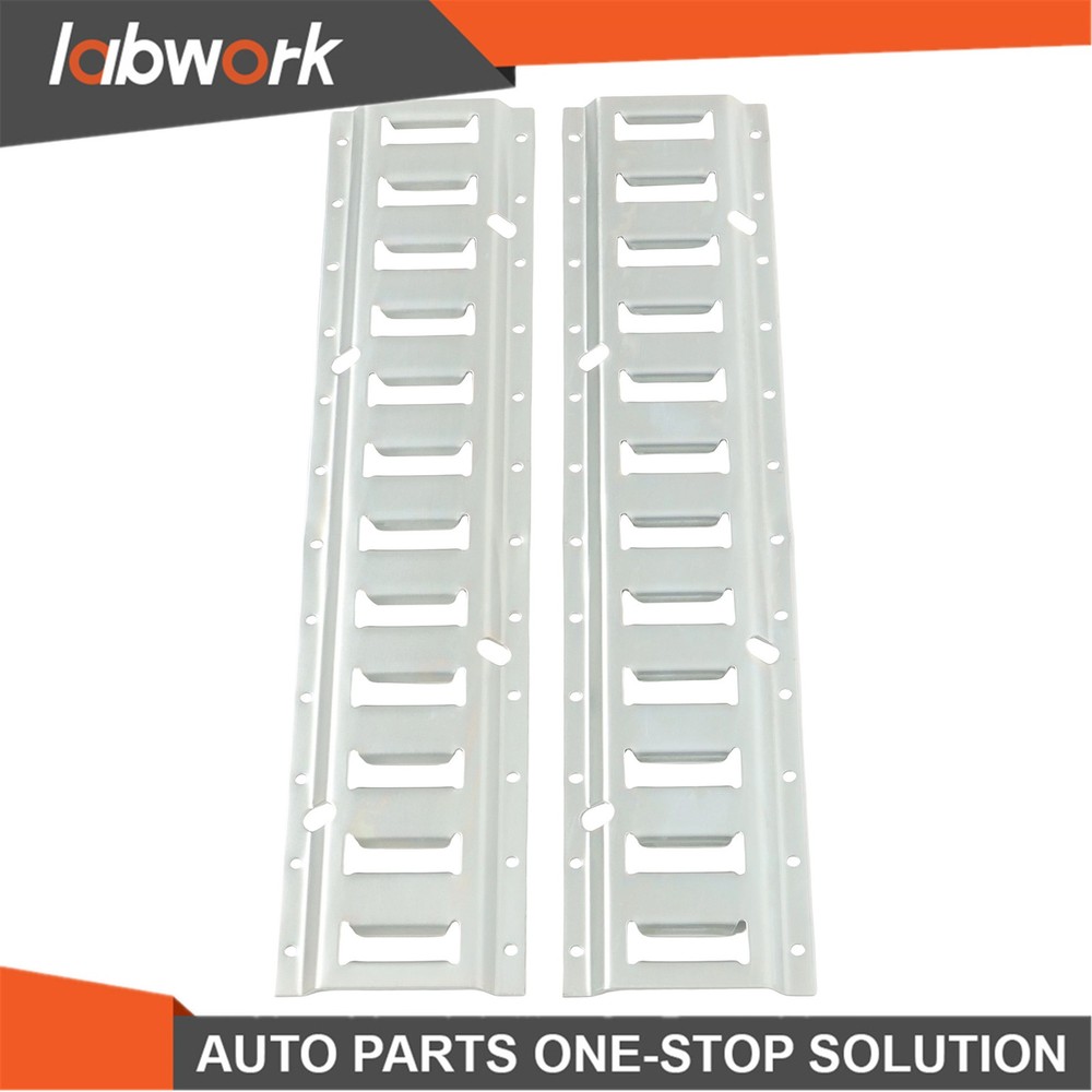 Labwork E Track Tie Down Rail Kit 8× 2' E-Track Bar Rails For Garages Trailers