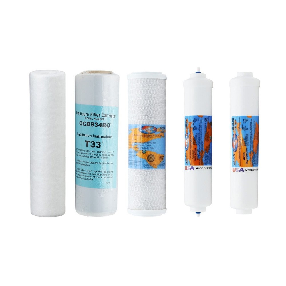 iSpring RCC7AK Compatible Filter Kit (Membrane Sold Separately)