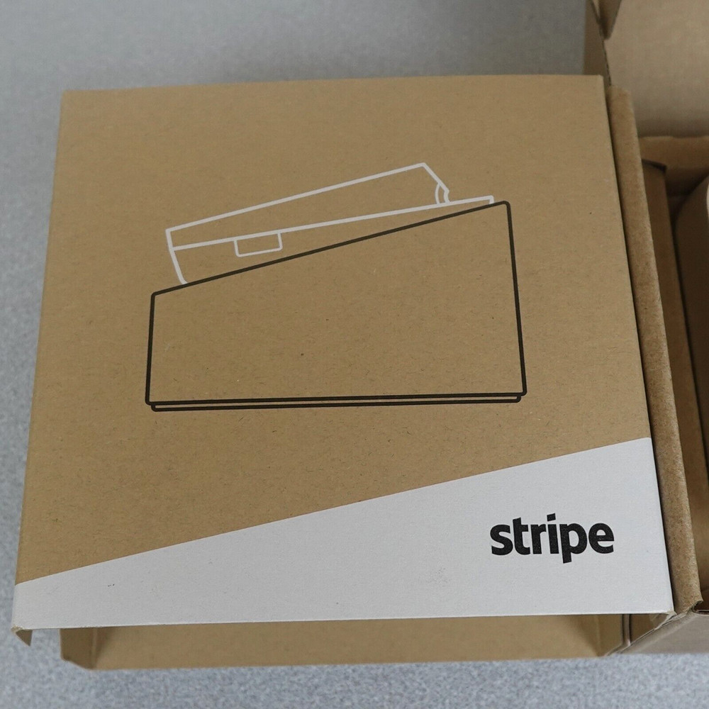 Stripe Dock for Stripe Reader M2 Credit Card Wireless Bluetooth Payments Silver