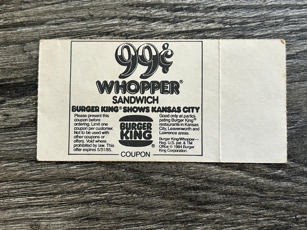 KISS TICKET STUB Kansas City KS Dec 26 1984 Animalize Concert Tour Vintage Kiss