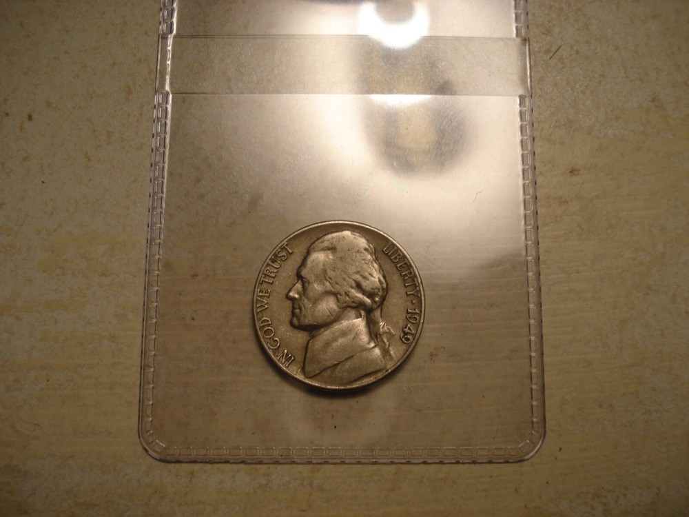 1949-P JEFFERSON NICKEL (AA)