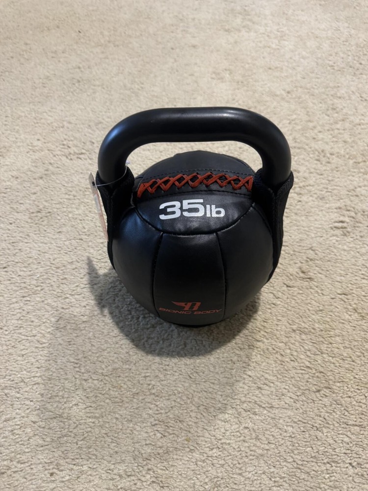 ProForm 35 lb Kettlebell with Leather Cover