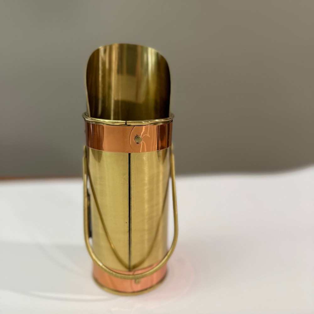 Vintage Copper and Brass Matchstick Holder