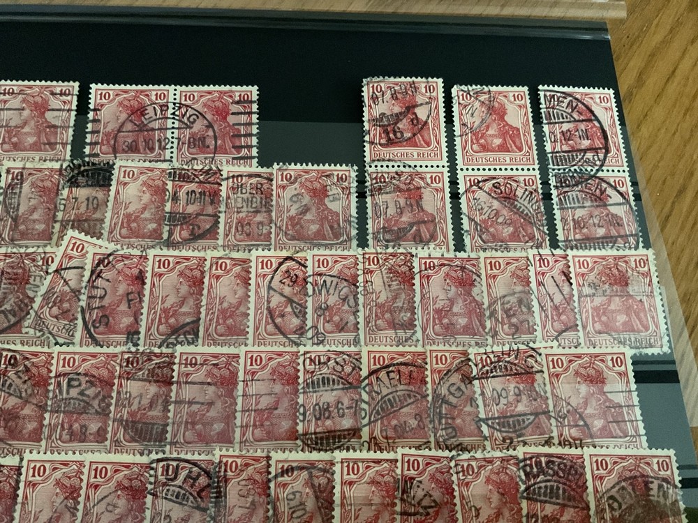 Germany used stamps B1914