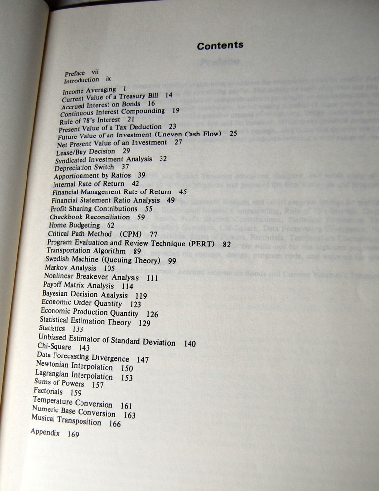 Practical BASIC Programs Code for many applications