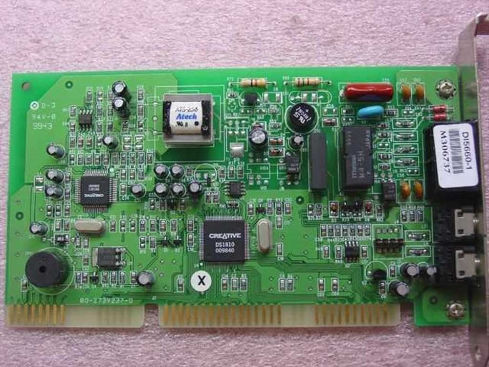 Creative Labs Modem Blaster Fax Modem Card DI5660/3660