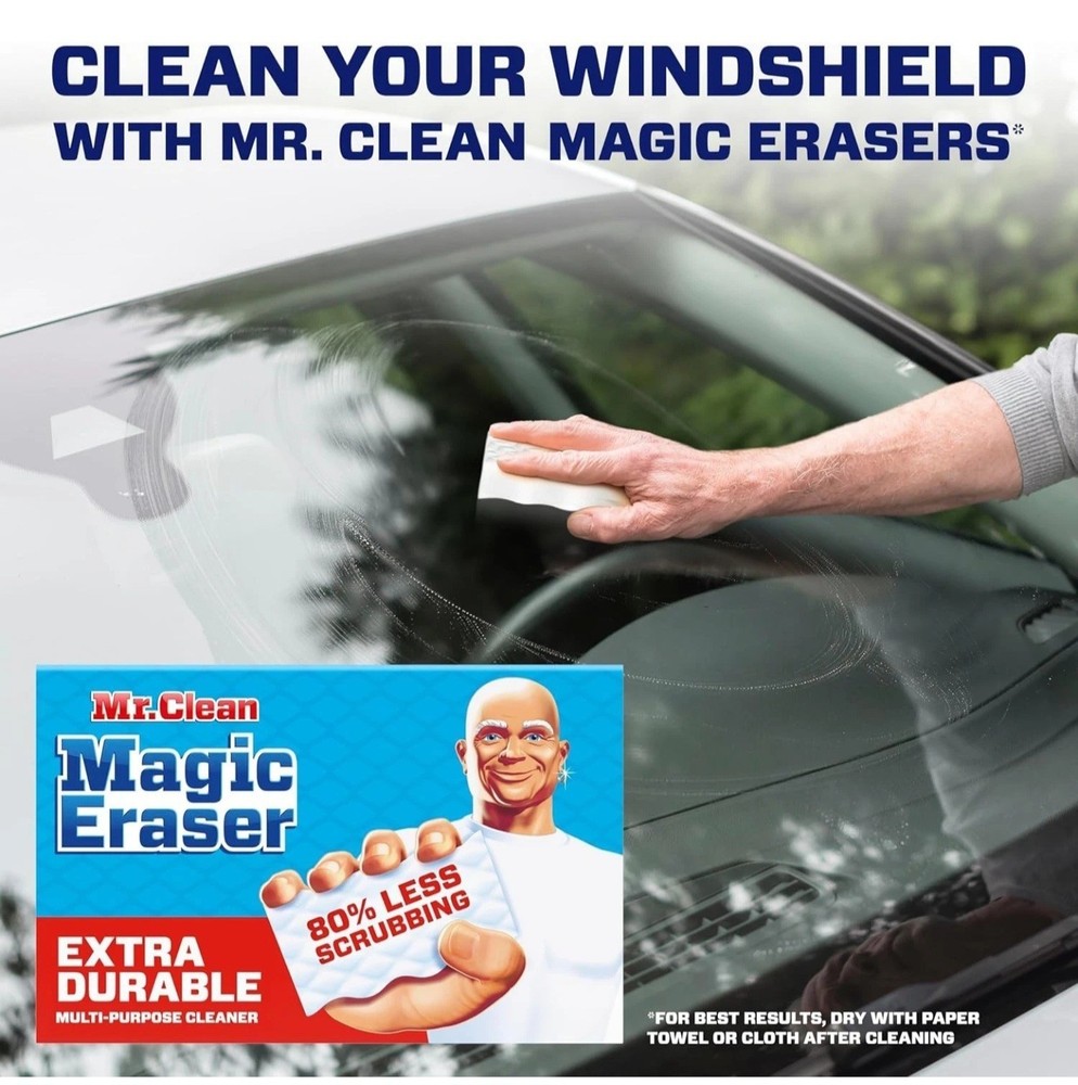 Mr. Clean Magic Eraser Extra Durable Melamine Sponge White 6 Pack