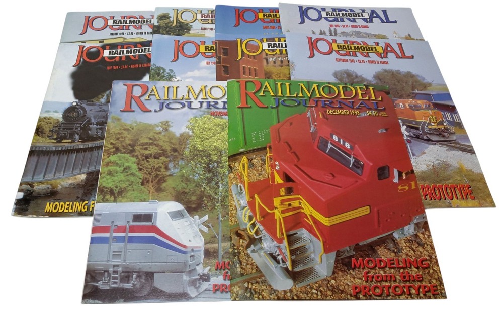 Railmodel Journal Magazine 10 Issues (1998)