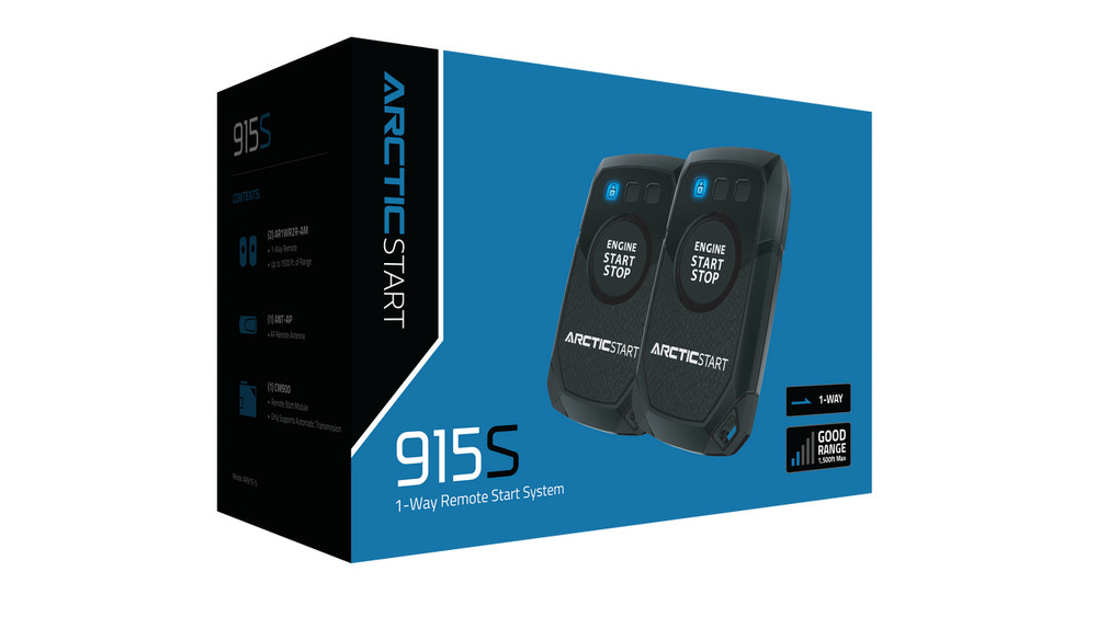 Arctic Start  Remote Start Bundle w/ Two 1-Button 1-Way Remotes - AR915S