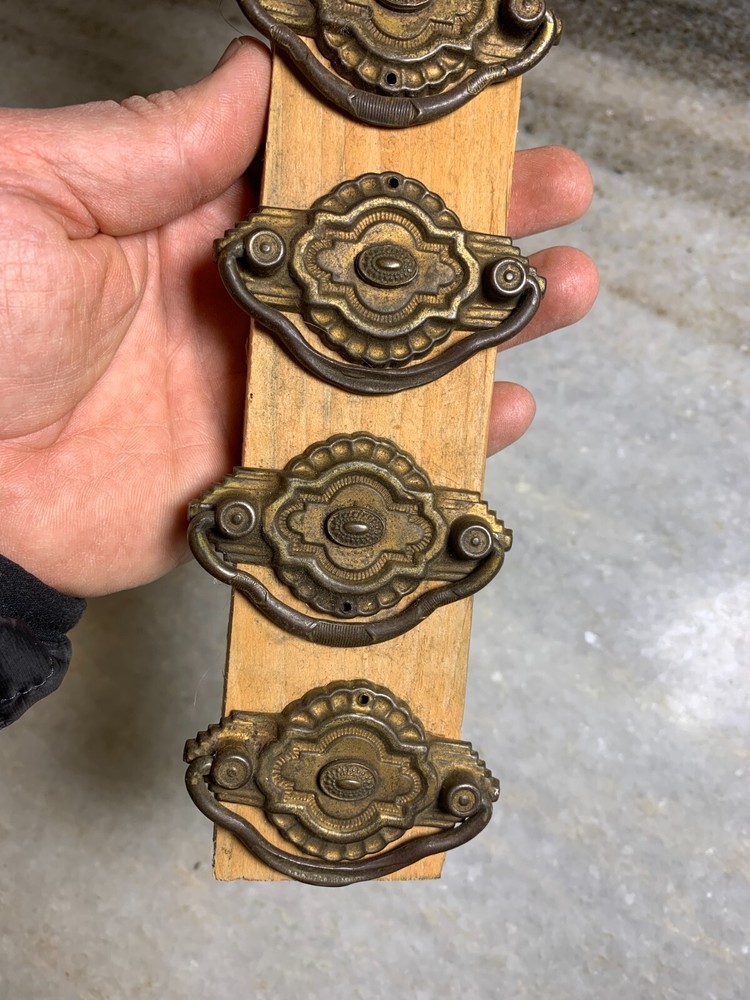 Antique Victorian Drawer Dresser Bureau Handle Handles Pull Pulls Knob Knobs