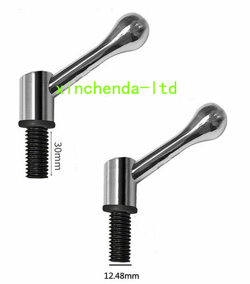 2PCS Bridgeport Milling Machine Part Table Lock Bolt Mill Handle 1/2 Thread Tool