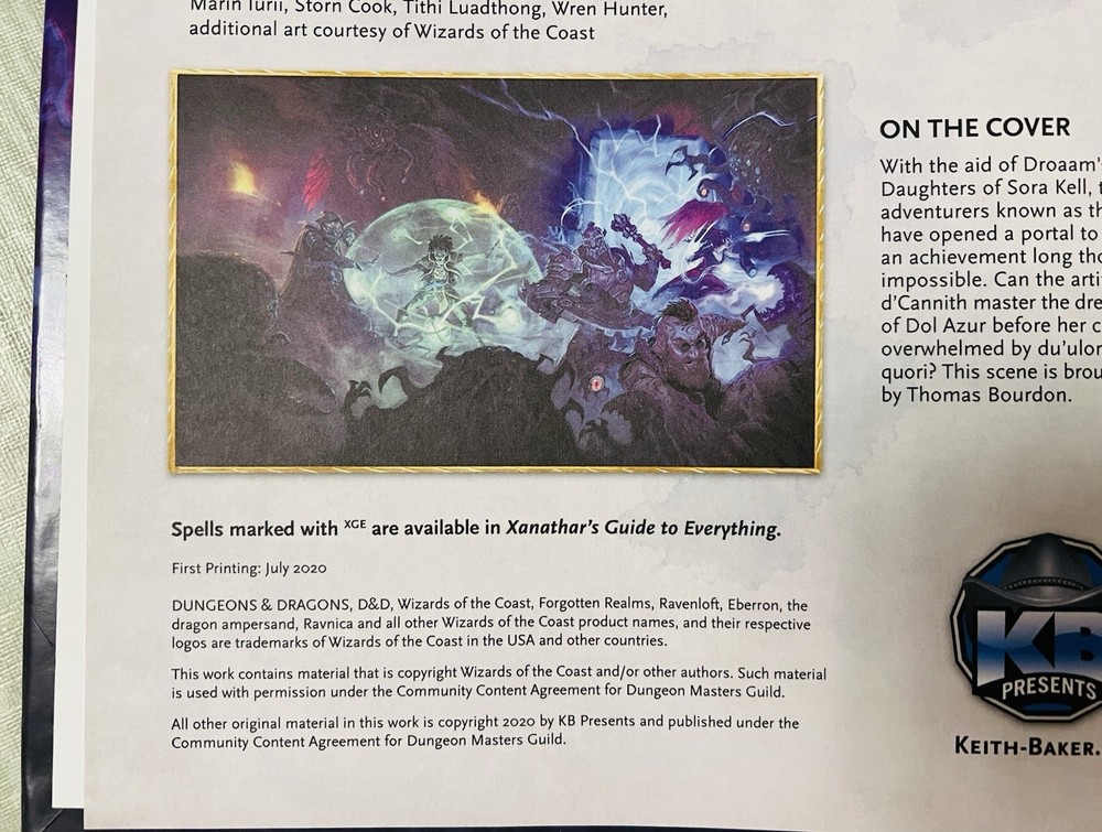 EXPLORING EBERRON by Keith Baker 2020 Dungeons & Dragons 5e 5th Edition DMsGuild