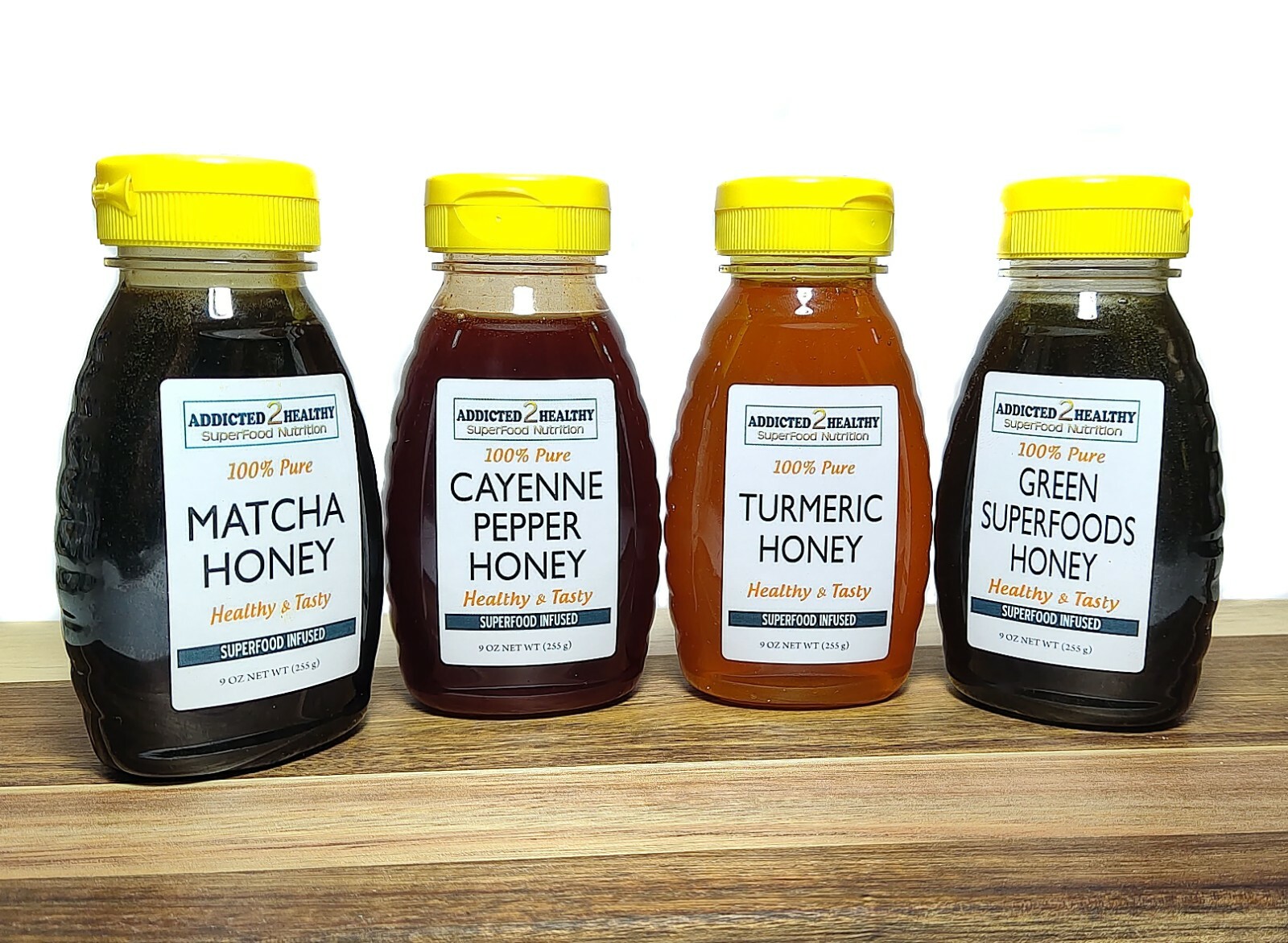 Turmeric Honey 9 oz. - Antioxidants + Anti-Inflammatory, Awesome and Unique