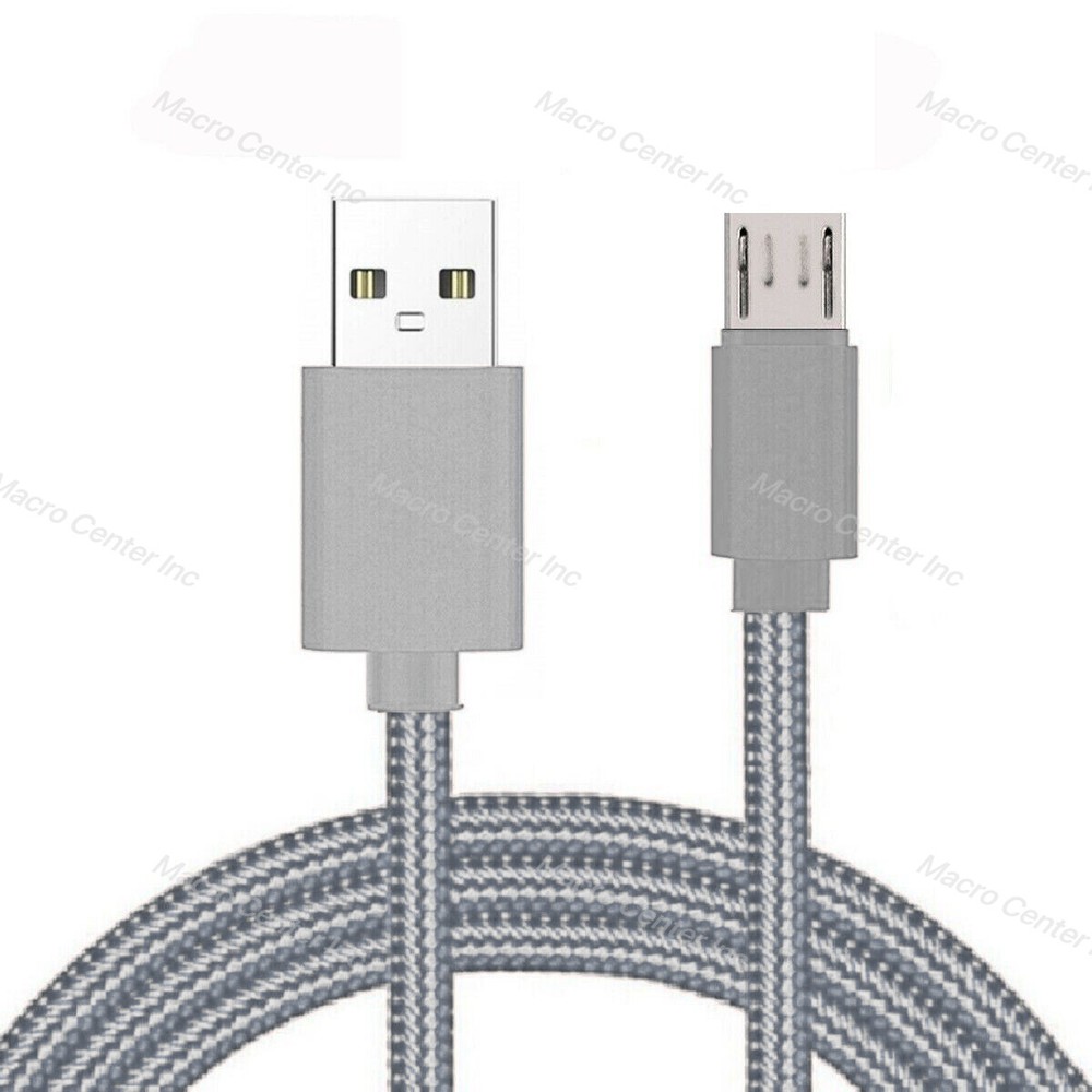 3/6/10Ft Micro USB Fast Charger Data Sync Cable Cord Samsung LG HTC Android