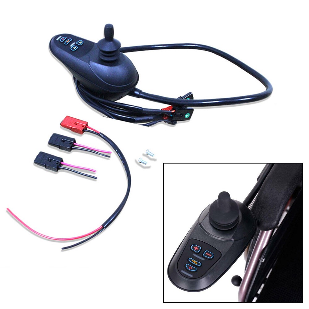 4 Key Wheelchair Joystick Controller Electric Wheelchair Joystick Controller 24V