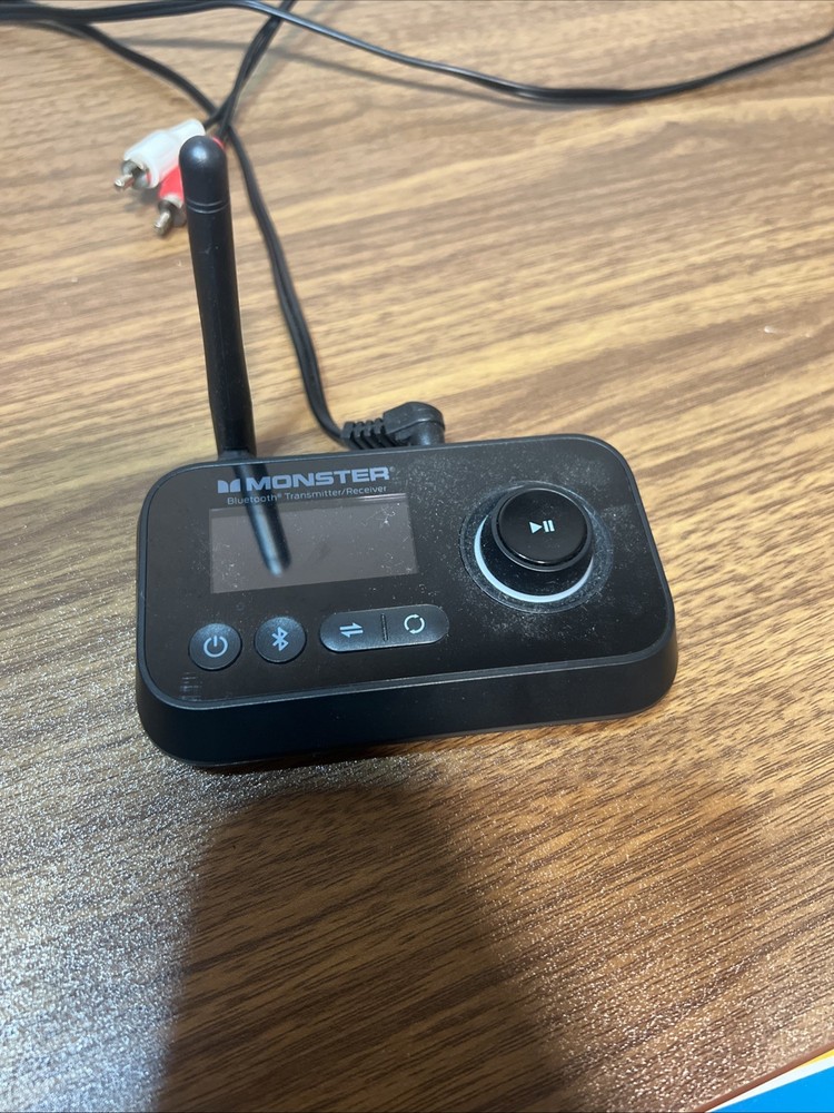 Monster Bluetooth MBA9-1011-BLK V 1.1  2 IN 1 Wireless Transmitter Receiver