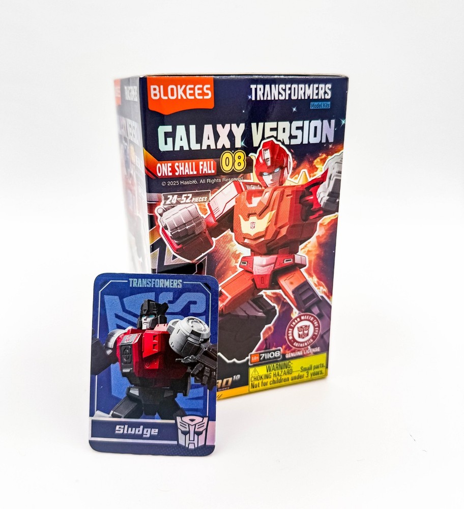 Blokees Transformers Galaxy Version Vol. 08 - Sludge (Bot Mode) Model Kit - New!