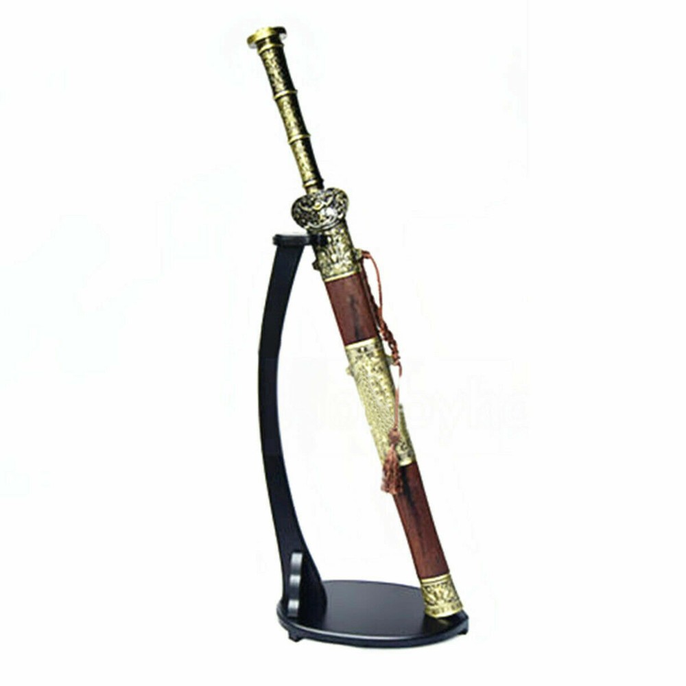 Samurai Sword Katana Holder Stand Bracket Assembly Display Rack Swan Shape S/M/L