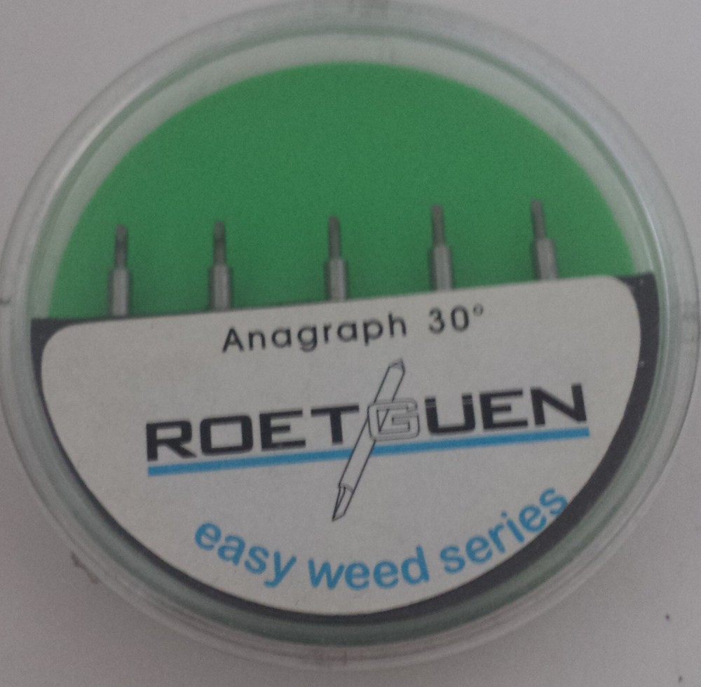 Original Roetguen Anagraph 30° Vinyl Cutter Plotter Blades