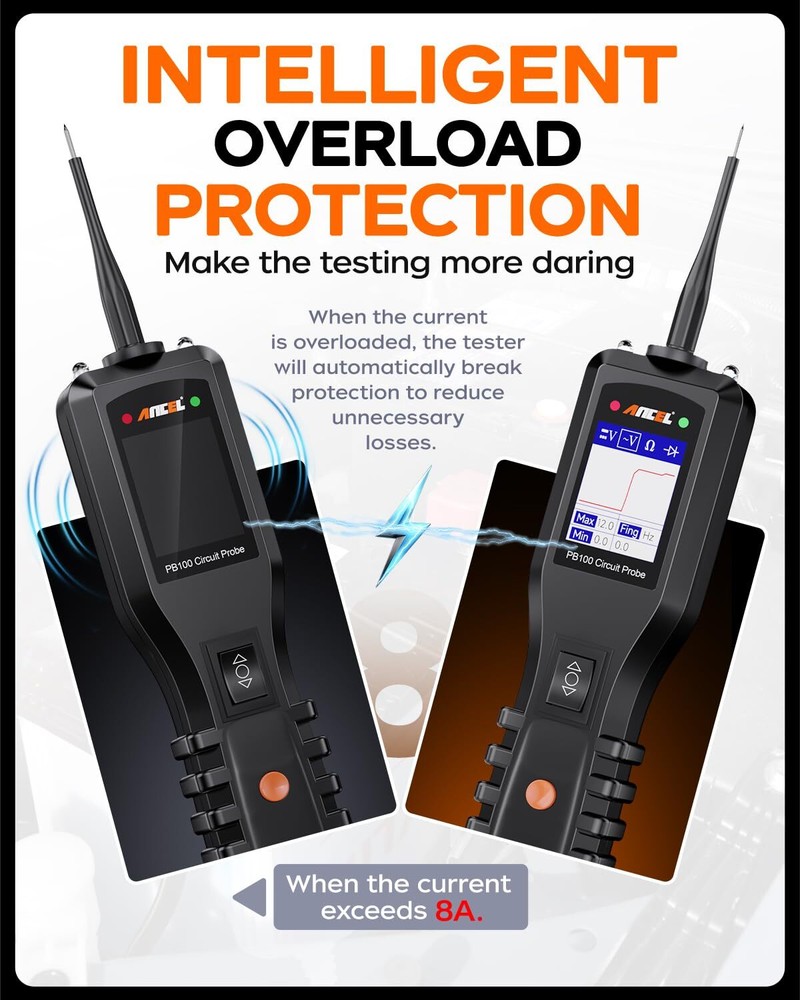 Car PowerScan Electrical Tester Power Probe Circuit Tester AVOmeter Diagnostic