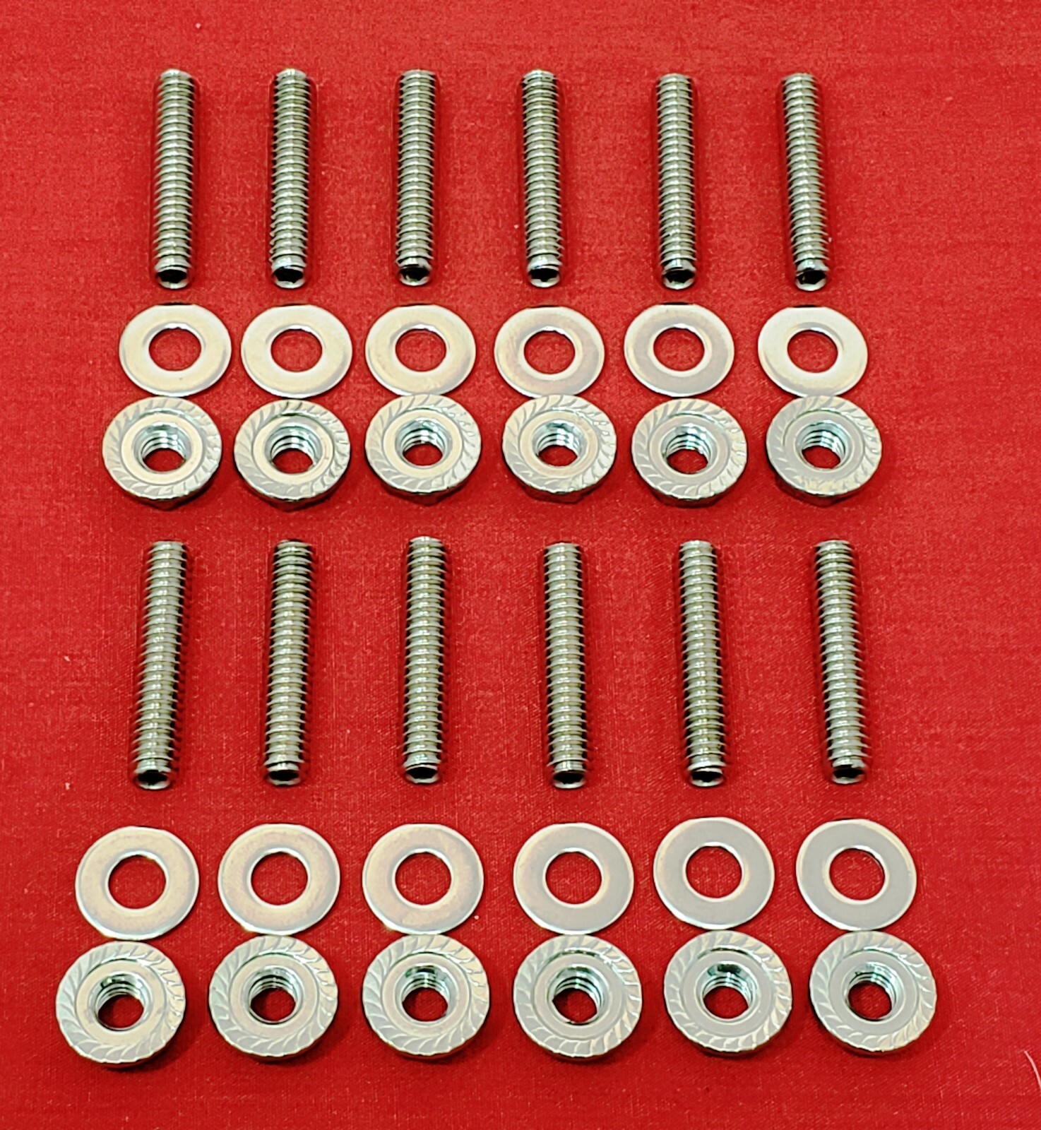 FORD VALVE COVER STUD KIT BOLTS POLISHED STAINLESS SMALL BLOCK 260 289 302 351W