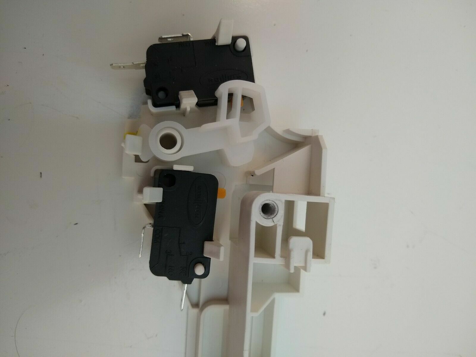 OEM GE WB10X10071 Microwave Body Latch Asm w. Switches WB10X10074 / WB10X10016