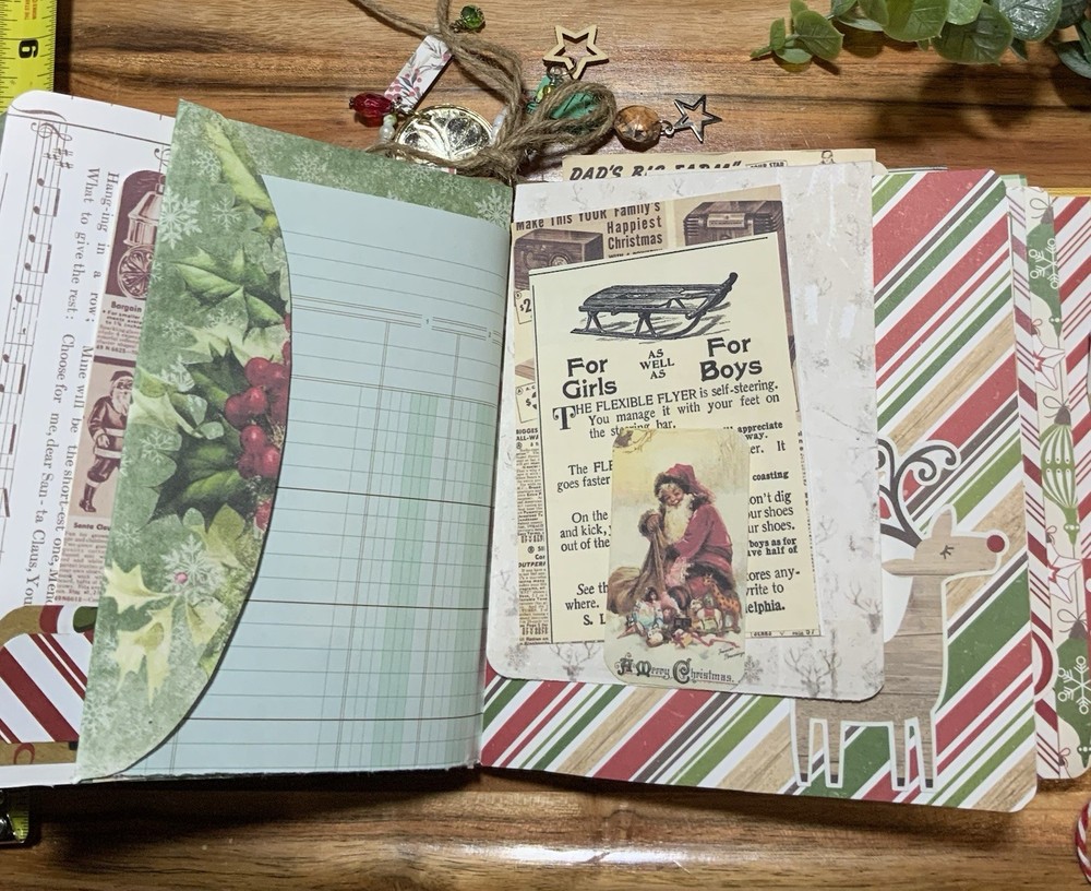 Christmas Handmade Junk Journal