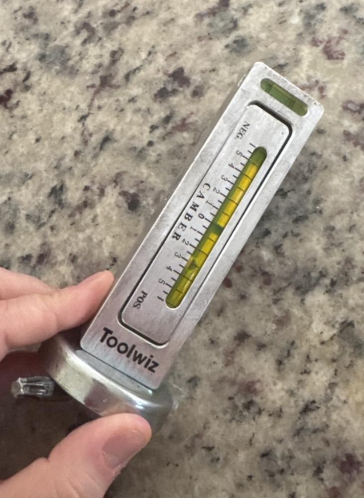 2 Pack Adjustable Magnetic Gauge Tool for Precision Camber & Caster Alignment