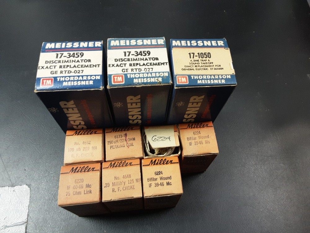 NOS Miller Rf Choke Coil  12pc