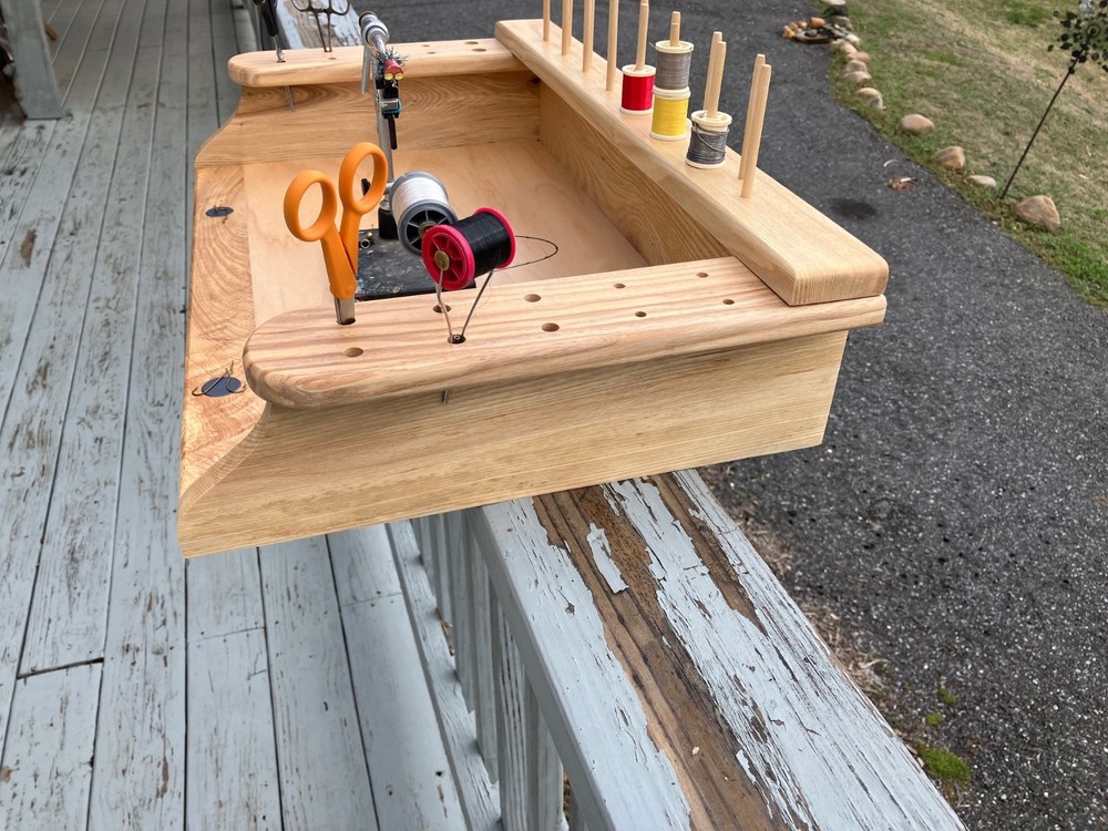 Fly Tying Bench in Ash