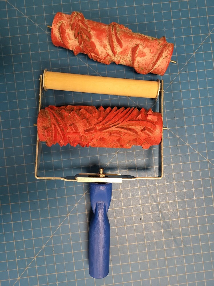 Rollerwall Decorative Painting Kit 2 Pattern Rollers Texture Paint Roller Wall