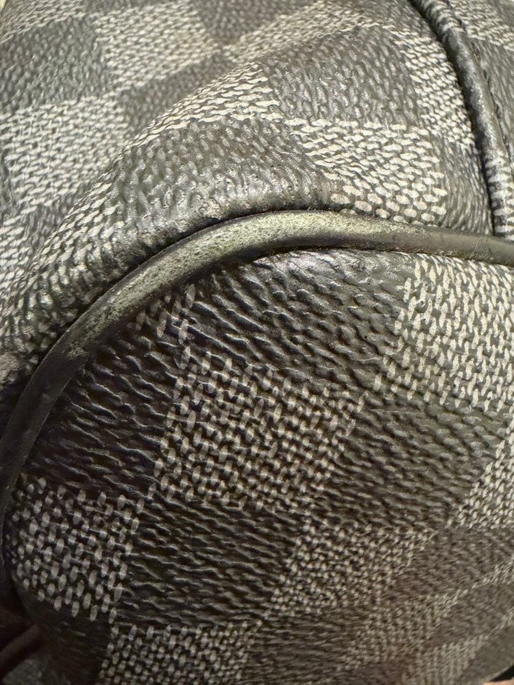 LOUIS VUITTON Damier Tote Bag Gray