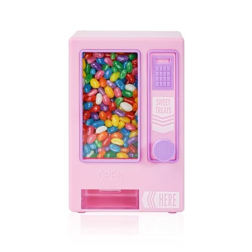 Candy Dispenser, Cute Vending Machine for Desktop, Manual Candy Machine, Pink