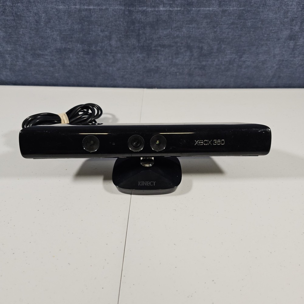 Genuine Official Microsoft XBOX 360 Black Kinect Sensor Bar Model 1414 - Tested