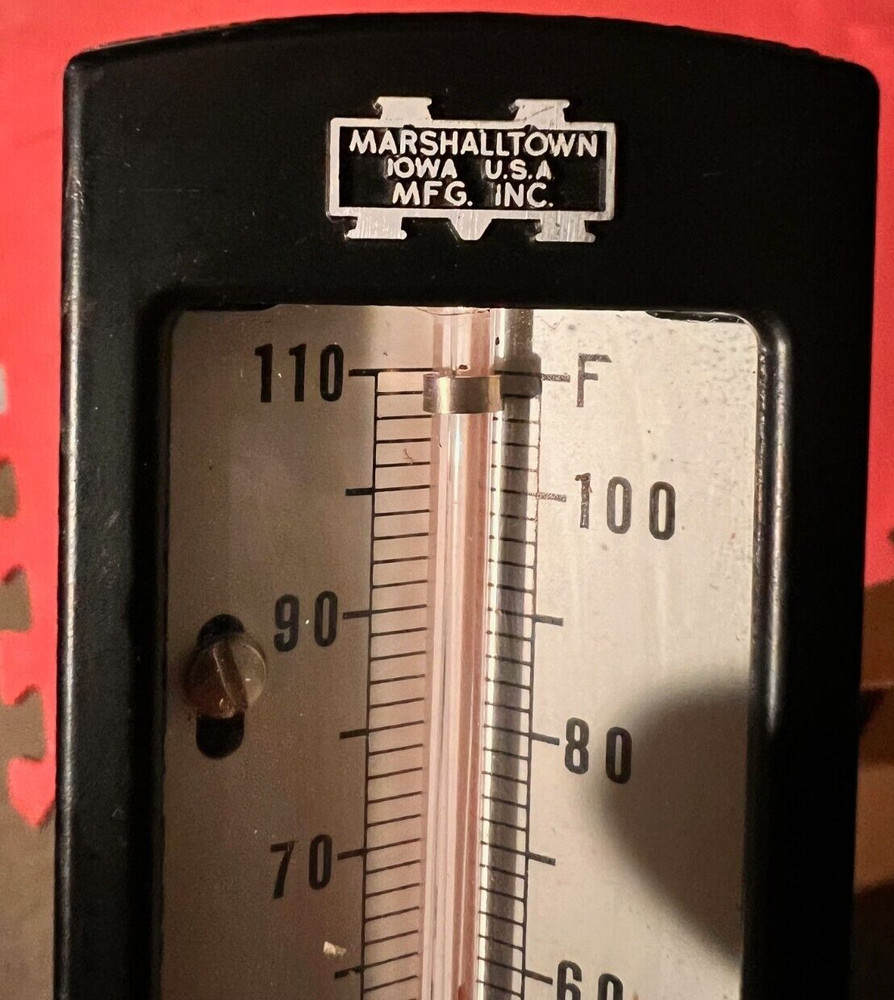 MFG LIQUID FILLED INDUSTRIAL THERMOMETER 0-110F