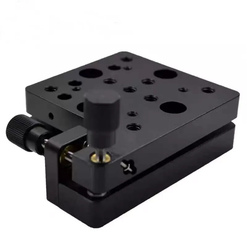 Optical Dual Axis Manual Tilting Table Precision Angle Displacement Stage new