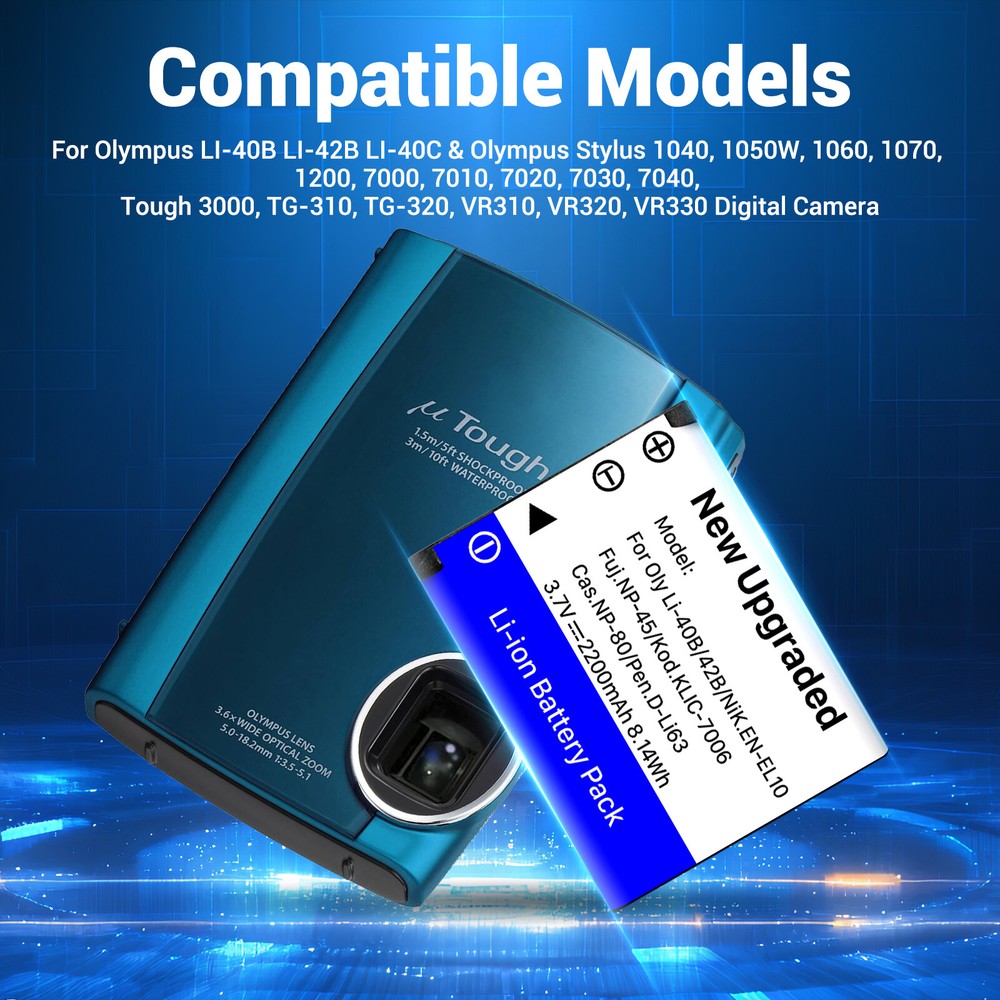 2PCS Replacement Battery NP-45 for Steelseries Nova Pro Wireless Gaming Headset